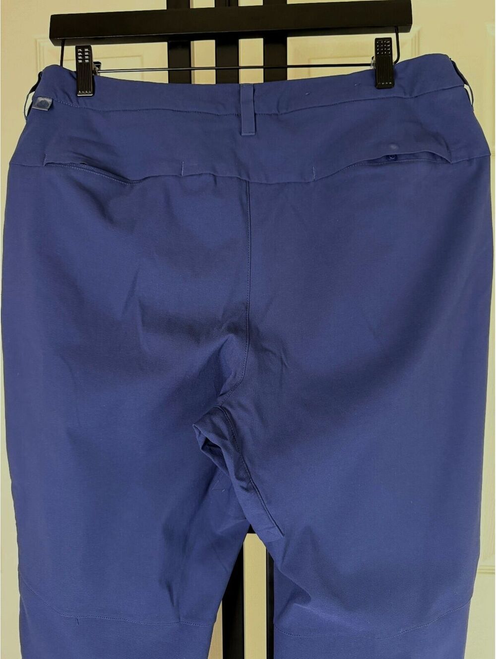 Lululemon ABC Slim-Fit Pant Warpstreme 34 Blue Chino Trouser Slim - Picture 3 of 5